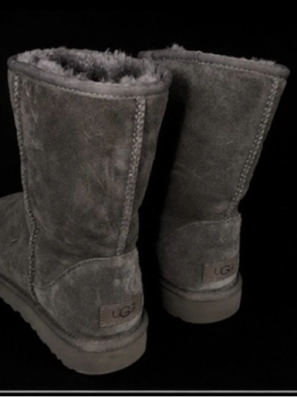 UGG Classic Short Boots in Gray